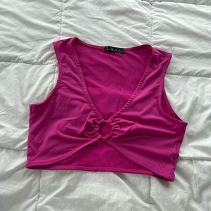 Sleeveless Crop Top